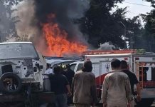 Corto Circuito Genera Incendio en Cuautitlán Izcalli