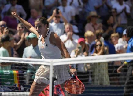 Emma Navarro hace historia en el US Open al llegar a semifinales