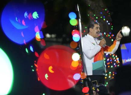 Maduro adelanta la Navidad en Venezuela