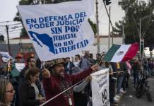 Protestas en México contra Reforma Judicial en Congreso