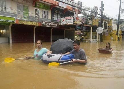 Tormenta Yagi azota Filipinas