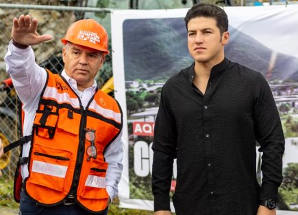 Supervisión de obras del Parque del Agua por Samuel García