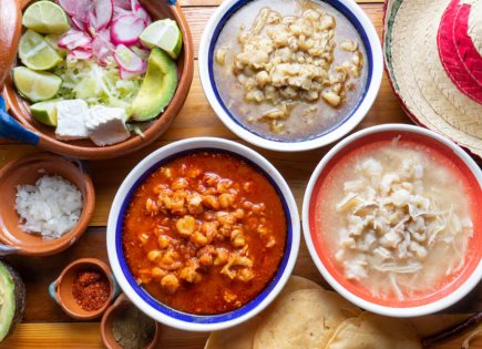 Pozole, platillo preferido por 82% de mexicanos en las fiestas patria