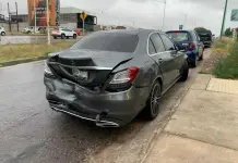 Carambola provoca caos vehicular en el poniente de la ciudad