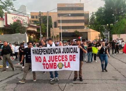 Debate sobre la reforma judicial en el senado