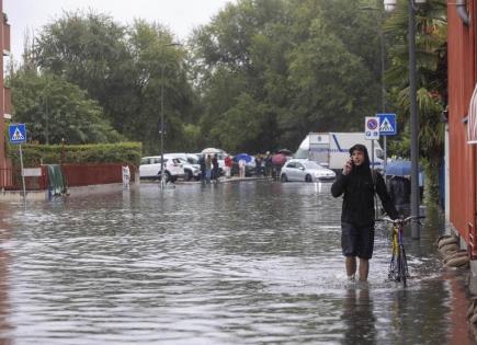 Impacto de las Tormentas en el Norte de Italia