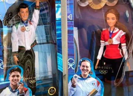 Inmortalización de medallistas mexicanos en figuras personalizadas