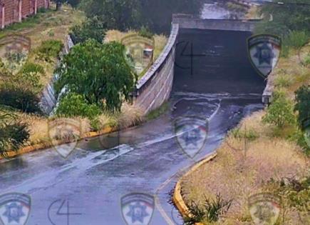 Cerrados, el Río Españita y desnivel a Plaza San Luis