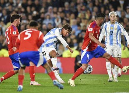 Golea Argentina a Chile 3-0 en BA