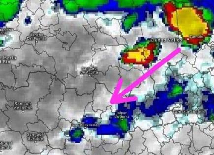 Se prevén lluvias y tormentas todo el fin de semana en SLP