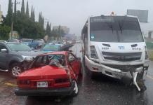 Varios lesionados en aparatoso choque frente al Cobach 26