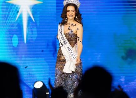 Fernanda Beltrán se corona en el certamen de Miss Universe México