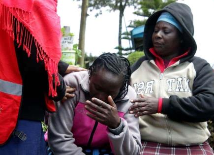 Suman 21 niños fallecidos por incendio en escuela en Kenia