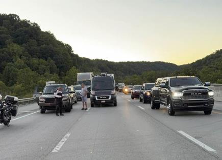 Tiroteo en Kentucky: Incidente en carretera 75 al sur de Lexington