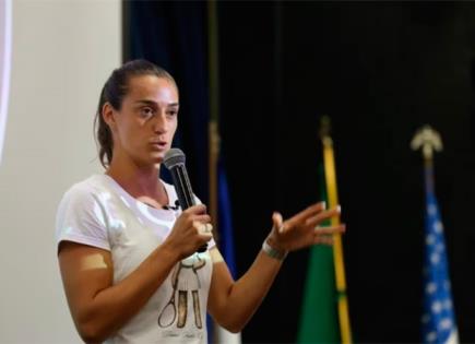 Caroline Garcia y los desafíos en redes sociales