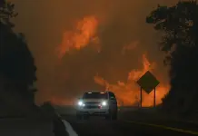 Decenas de miles de viviendas corren peligro debido a incendio cerca de Los &Aacute;ngeles