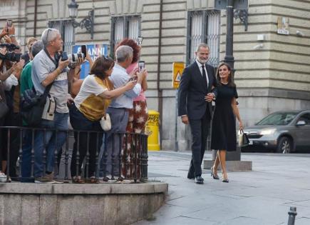 Presencia de la realeza en el sepelio de Juan Gómez-Acebo