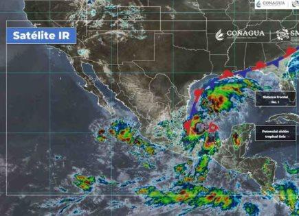 Pronóstico del ciclón Francine y alerta de Conagua