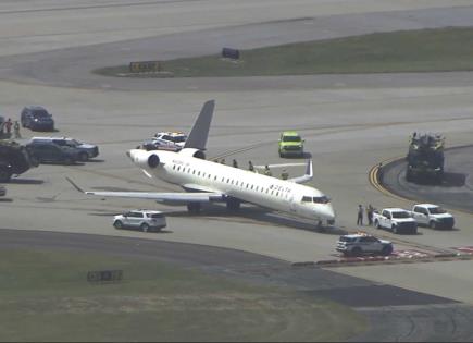 Choque de aviones de Delta Air Lines en Atlanta