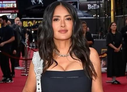 El deslumbrante look de Salma Hayek en el Festival de Cine de Toronto