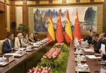 Reuni&oacute;n entre Pedro S&aacute;nchez y Xi Jinping en China