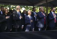 Aniversario del 11-S reúne a Biden, Harris y Trump en la zona cero