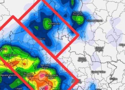 Alerta CEPC por lluvias fuertes en zona media y huasteca