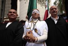 Día negro: protestan trabajadores judiciales frente al Senado tras reforma