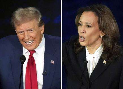 Harris se muestra más firme que Biden al presionar a Trump sobre aborto, economía y democracia