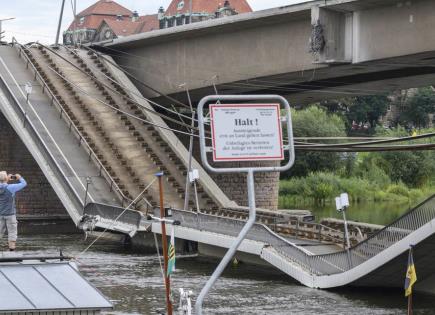 Investigación del derrumbe del puente en Alemania