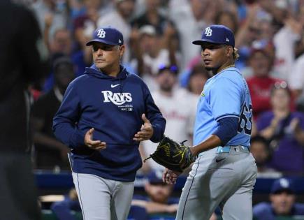 Sanciones impuestas a lanzador de los Rays de Tampa Bay