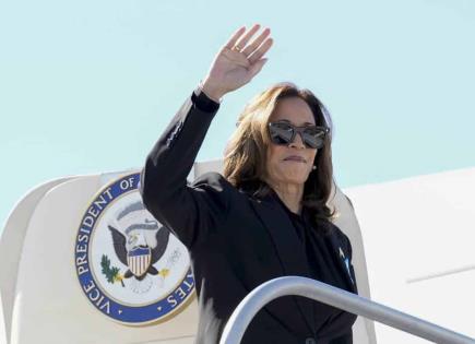 Competencia electoral entre Kamala Harris y Donald Trump