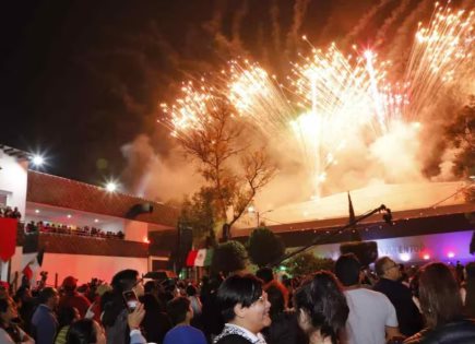 Evento del Grito de Independencia en Álvaro Obregón