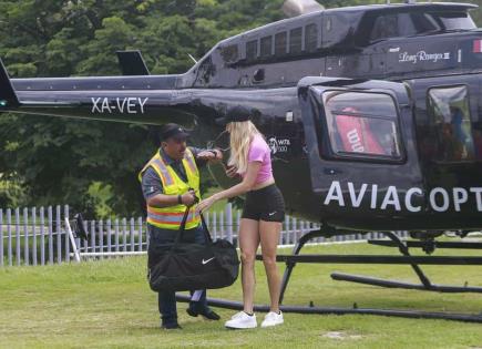 Experiencia única en helicóptero durante el WTA 500 en Guadalajara