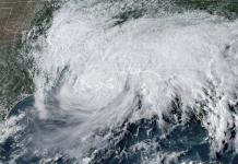 Impacto del huracán Francine en la costa de Luisiana Impacto del huracán Francine en la costa de Luisiana
