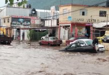 Inundaciones y emergencia en Pachuca por fuerte lluvia