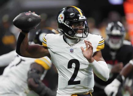 Justin Fields y su debut con los Steelers de Pittsburgh