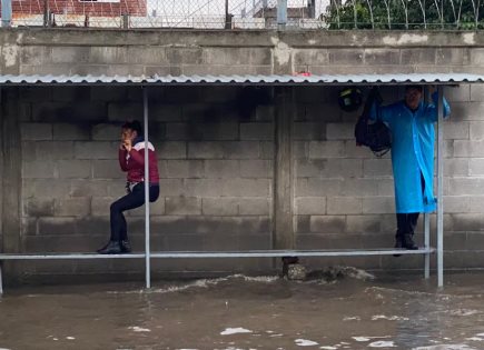 Afectaciones en el transporte público por lluvias en CDMX