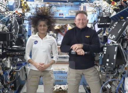 Astronautas Varados en la Estación Espacial Internacional