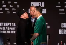 Canelo &Aacute;lvarez y Edgar Berlanga cumplen con el pesaje