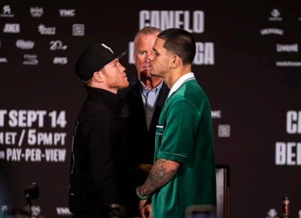 Canelo Álvarez y Edgar Berlanga cumplen con el pesaje