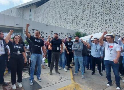 Video | Juzgadores y personal del PJF en SLP continuarán en paro