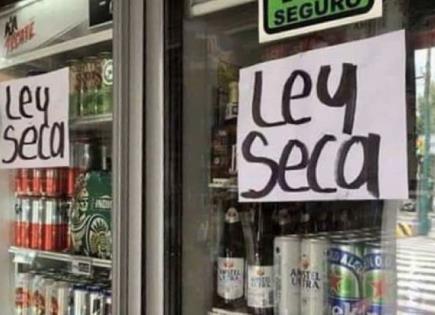 Confirma Protección Civil que habrá Ley seca por fiestas patrias