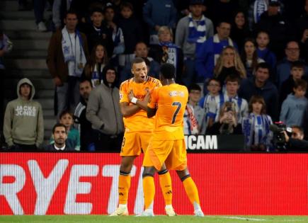 Vinicius y Mbappé sacan de apuros al Real Madrid