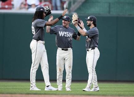 Con 3 HR’s solitarios Nacionales doblegan por 4-1 a los Marlins