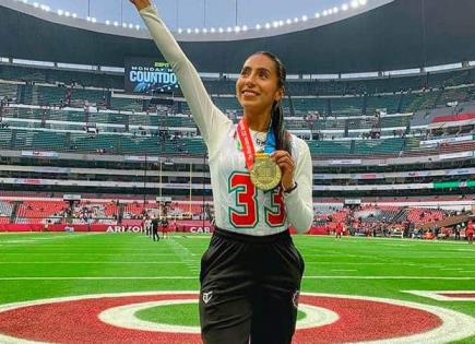 Diana Flores será capitana honoraria de los Lions en NFL