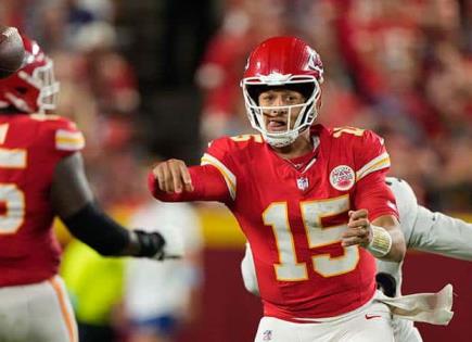 Mahomes ante su "coco"