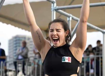 Mexicana Ella Bucio triunfa en la Copa del Mundo de Parkour