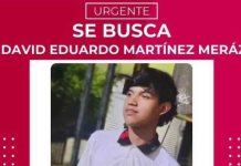 Joven David Eduardo Martínez es localizado tras ser privado de su libertad