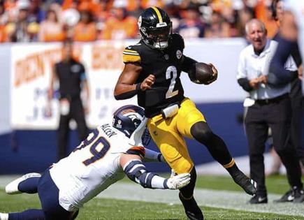 Steelers superan 13-6 a Broncos